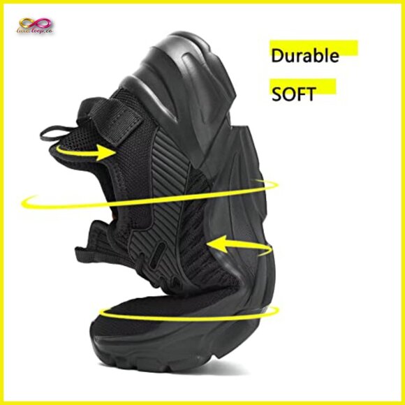 Men\'s Athletic Sneakers Lightweight Breathable Non-Slip Walking Running Shoes main image 5